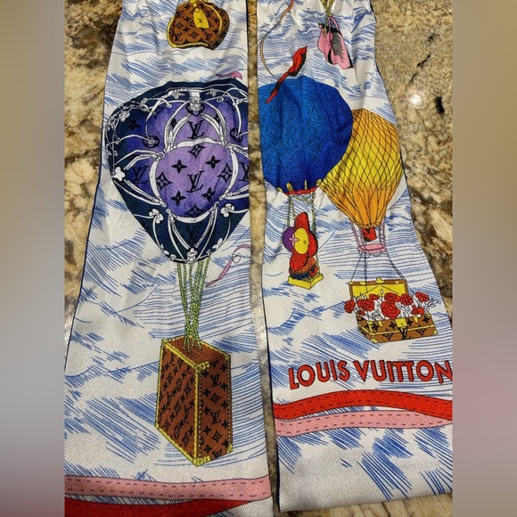 LOW START LOUIS VUITTON TWILLY SMALL SCARF VIVIENNE - Picture 6 of 11